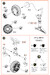 OV1A/B/C/D Mohawk Wheel Set (Clear Props, Hasegawa) )  CPA72036