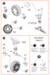 OV1A/B/C/D Mohawk Wheel Set (Clear Props, Hasegawa) )  CPA72036