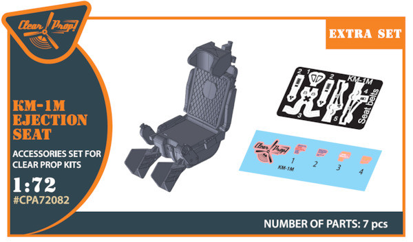 KM-1M Ejection seat for MiG-23ML, MLD, P, MLAE (for CP kits) CPA72082