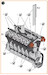 Liberty L12 (M5) engine set for DH9a/R1 (Clear Prop)  CPA72086