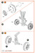 Embraer EMB145 wheel set (A-model, Sova M)  CPA72123