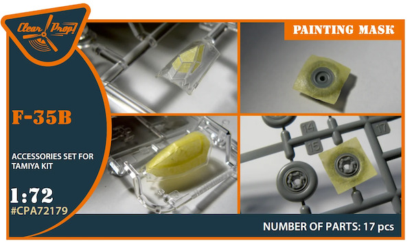 F35B Lightning II painting mask (Tamiya) CPA72179