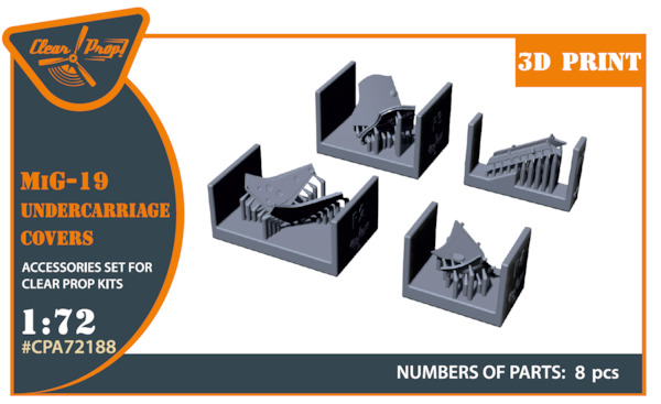 MiG19 Undercarriage doors (Clear Prop) CPA72188