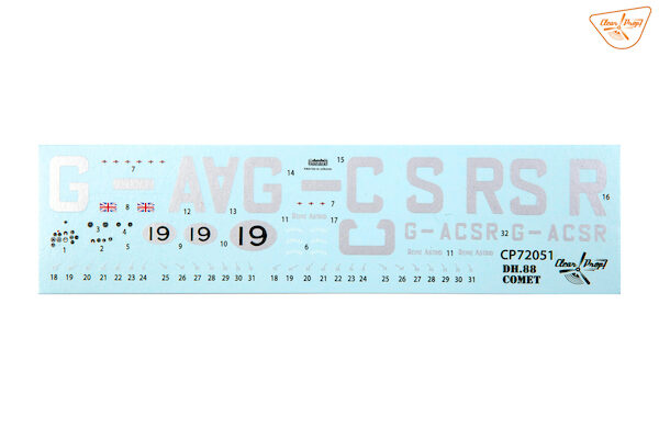 DH88 Comet racer G-ACSR Mac Robertson Trophy (Mikromir) CPD48004