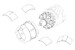 J1N-1 Gekko (Irving) Engine Set  4095