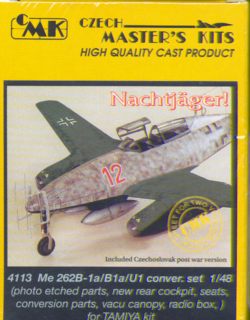 Messerschmitt Me262B-1a/B1A/U1 Dual (Tamiya) 4113
