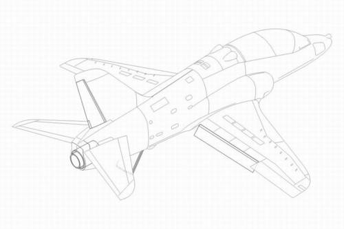 Hawk T1 Control surfaces (Airfix) 4144