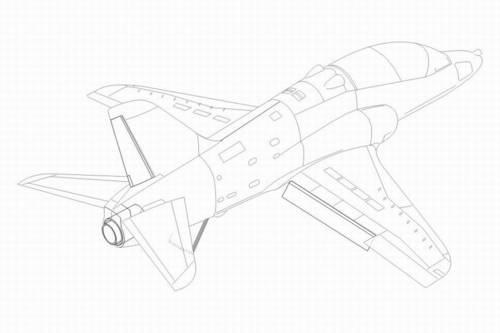 Hawk T1 Control surfaces (Airfix)  4144