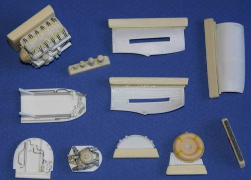 Hawker Typhoon MK1b engine set (Hasegawa) 4152