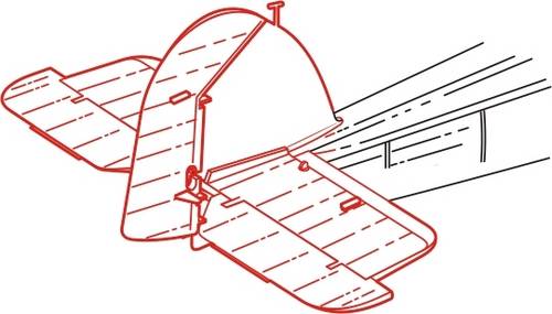 Fairey Swordfish Control Surfaces (Tamiya) 4163