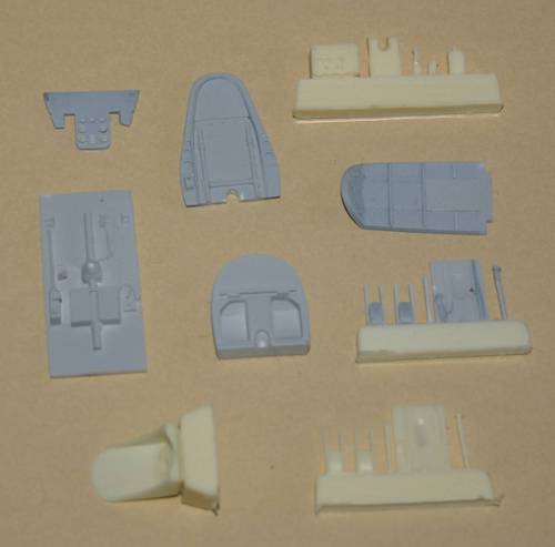P400/P39 Airacobra exterior Detail set (Hasegawa) 4186