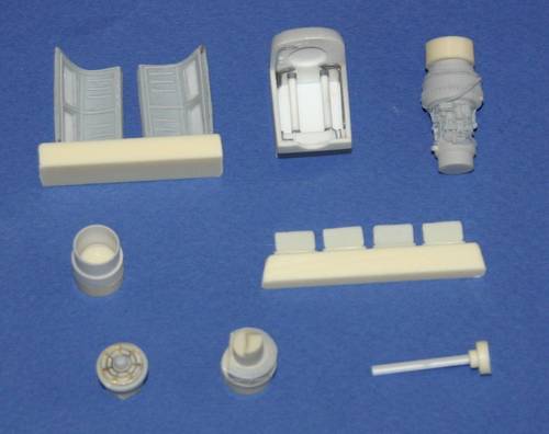 Bell UH1D Engine set (Italeri/ESCI) 4200