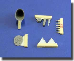 Kawasaki Ki45 Kai Tei Toryu (Nick) Armament set (Hasegawa) 4207