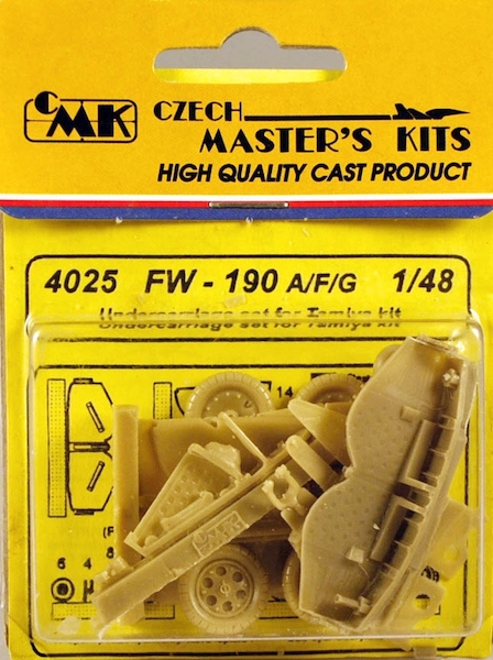 Focke Wulf FW190A/F/G Undercarriage (Tamiya) CMK 4025