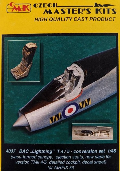 BAC Lightning T4/T5 Conversion set (Airfix) CMK 4037