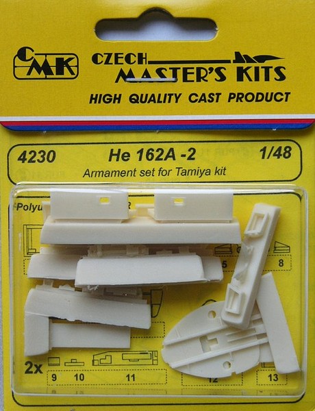 Heinkel He162A-2 Armament set (Tamiya) CMK 4230