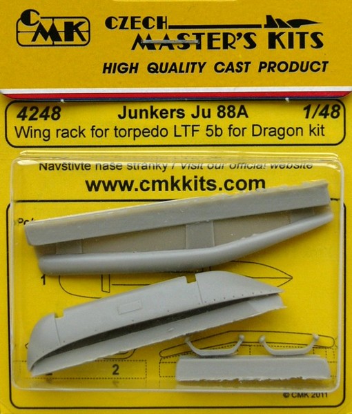 Junkers Ju88A Wing rack for torpedo LTF5b (Dragon) CMK 4248