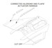 SAAB JAS39A/C Gripen Corrected Ailerons and flap actuators (Kitty Hawk) CMKA4305