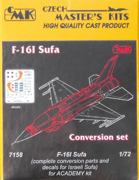 F16D Sufa conversion set IAF (For Academy kit) CMK 7158