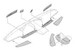 Supermarine Spitfire MK1 Control surfaces (Airfix) CMKA7225