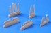 Supermarine Spitfire MK1 Control surfaces (Airfix)  CMK 7225