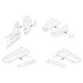 Curtiss P40E/M/N Control surfaces set (Academy) CMKA7251