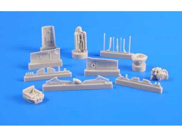 Messerschmitt BF109G-6 Engine set (Airfix) CMK 7275