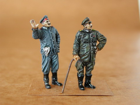 German Pilot & Mechanic WW1  CMK-F48026