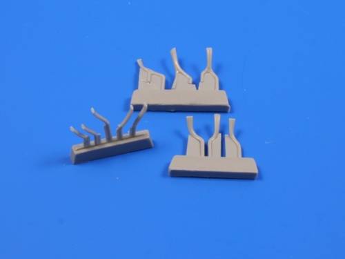 Mitsubishi A6M5 Zero Exhaust Stacks (Tamiya)  CMK-Q32106