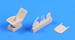 Heinkel He111H/P seats with belts (Revell)  CMK-Q32160