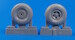 Tempest Mk.V/Typhoon Mk.I - Main wheels early type CMK-Q32243