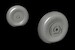 IAR80A/81C wheels late production (Special Hobby/Azur/Fromm) CMK-Q32291
