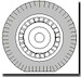 Focke Wulf FW190A/D wheels with circular holes CMK-Q48005