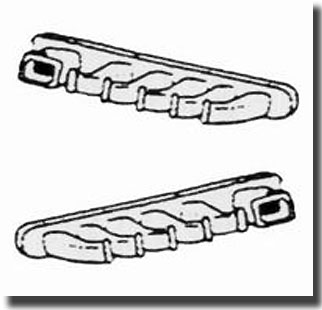 IL2m3 Sturmovick Exhausts  CMK-Q48011
