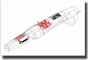 Lockheed F104 Starfighter Wheelbay (Hasegawa)  CMK-Q48030