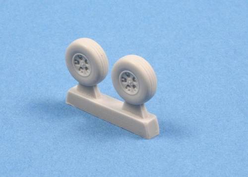 Spitfire MKI/II/V Wheels with five spoked discs (Tamiya)  CMK-Q48093