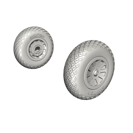 P51D Mustang Wheels Diamond and hole tread Pattern  CMK-Q48180