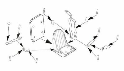 Seafire FR47 Seat with Harness (Special Hobby)  CMK-Q48192