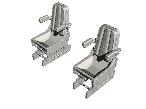 Siebel Si204/Aero C3 Pilots' seats (Special Hobby)  CMK-Q48353
