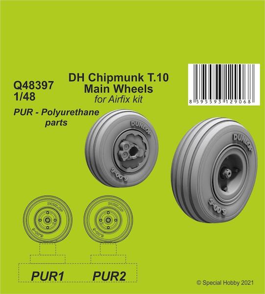 DH Chipmunk T.10 Main Wheels (Airfix) CMK-Q48397