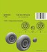 Yak-9D Wheels (Zvezda) 129-Q48405