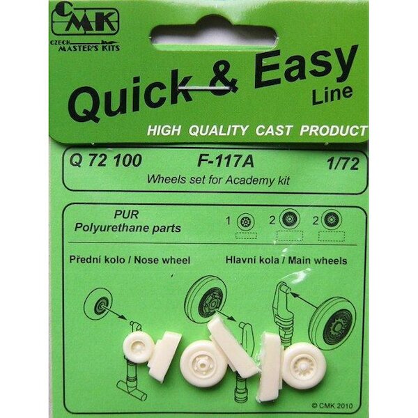 F117 Wheel set (Academy) CMK-Q72100