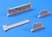 Tailplanes FW189A/B/V6 (MPM, Condor, Italeri, Revell) CMK-Q72155