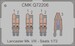 Lancaster MKI/III seats (Hasegawa, Airfix)  CMK-Q72206