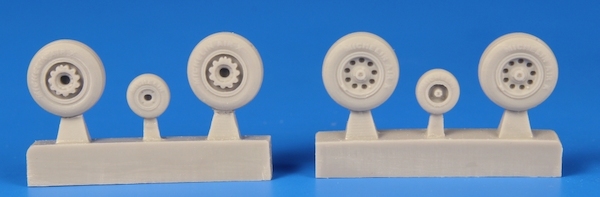 Dassault Mirage F.1CE/CH F.1CG - Wheels set (Special Hobby)  CMK-Q72251