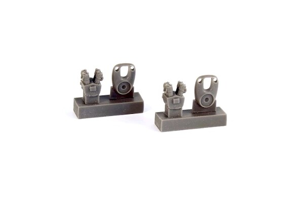 Focke Wulf FW189A-1/2 Front pair of engine cylinders (ICM) CMK-Q72289