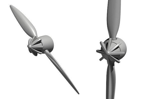 Focke Wulf FW189A-1/2 Propellers (ICM, Revell, MPM) CMK-Q72290