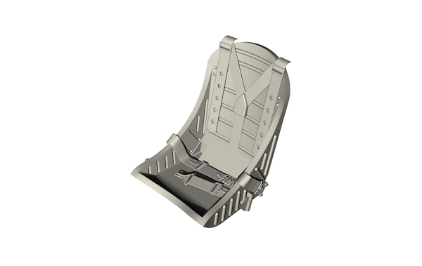P40 Kittyhawk I, Ia, II, IIa ands III seat with sutton harness (Special Hobby) CMK-Q72302