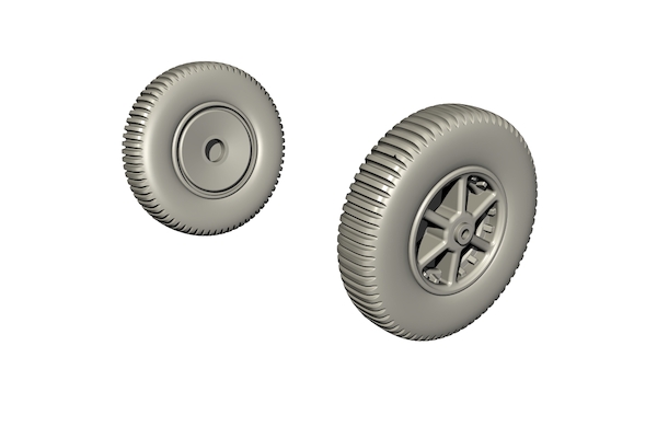 Messerschmitt Me209 mainwheels (Special Hobby)  CMK-Q72304