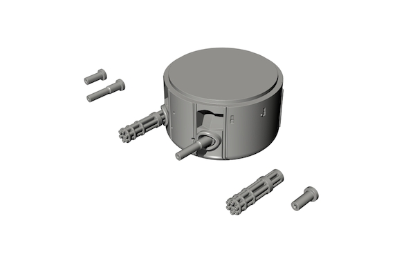 Bell AH1G Cobra Emerson Electric M28 Dual weapon Turret (Special Hobby/ Revell) CMK-Q72331